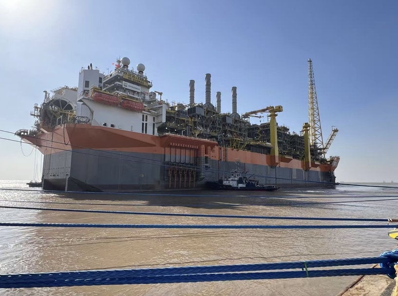 FPSO Alexandre de Gusmão Leaves China on Its Way to Brazil for the Mero Field